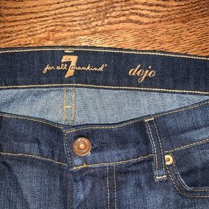 7 for all mankind Dojo flare jean size 30